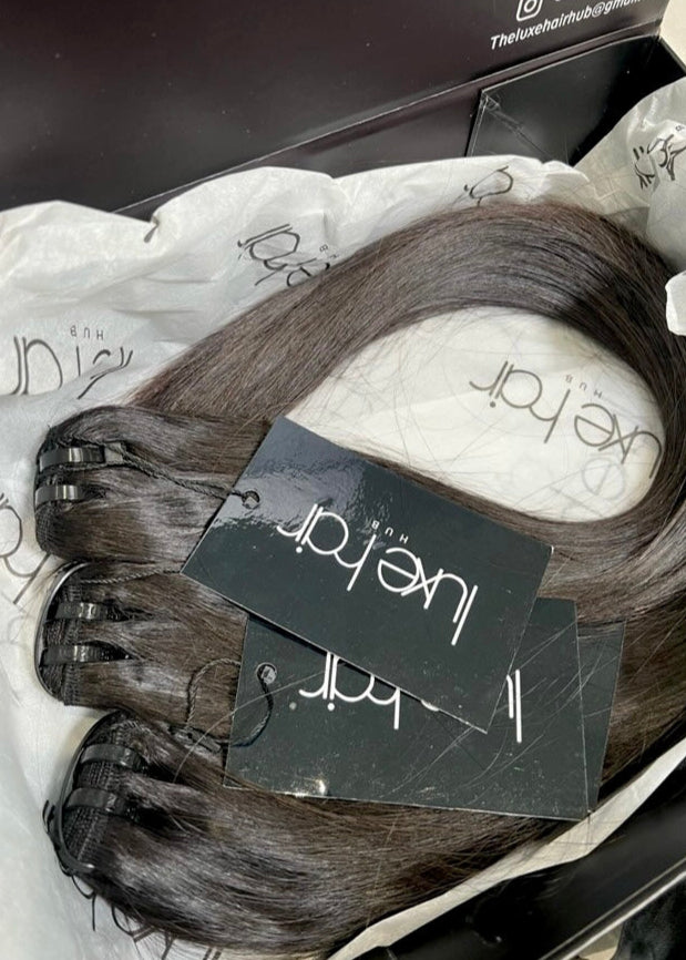 Straight Luxe Raw Hair Bundles